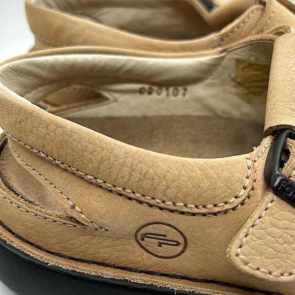 Birkenstock Footprints Tan Buckle Sandals Shoes **Size 38/Size 7-7.5** 🌸🌸 - Picture 6 of 10